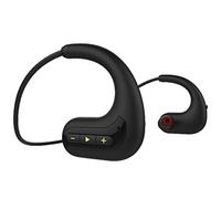 Cvoepobey Wireless Earphones IPX8 S1200 Waterproof Swimming Headphone Sports Earbuds Bluetooth Headset Stereo 8G MP3 Player(Black)