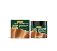 CVOPQBNY Leather Cleaner And Conditioner, All-Natural Mink Oil Conditioner Kit with Sponge, Multi-Purpose Car Interior Leather Polish Restorer, For Couches, Sofas & Car Interiors (1)