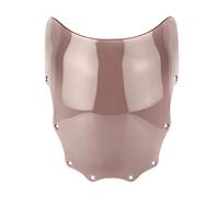 CVPX Motorcycle Screen Extension Fit For Ninja 500R Ninja500R EX 500 EX500 E&X-500 1987-2009 Motorcycle Windshield Double Bubble Windscreen Motorbike Wind Deflector(Tan)