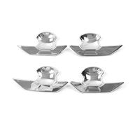 CVPX Support Handle Car Door Latch Handle Car Door Handle Bowl Cover Trim Frame Stickers Fit for Toyota Avanza Premio Veloz Fit for Cross 2022+ Replacement Parts(Silver)