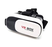 cvr01 - Virtual Reality 3D Glasses/Helmet VR Box for iOS and Android Smartphone Compatible with Adjustable Headband