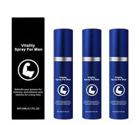 Cvreoz 37-Second Erection Spray, Cvreoz Second Erection Spray, Vital ForceSpray for Men, Mens ErectionSprays, Natural Men's Support (3PCS)