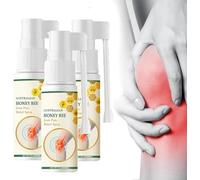 Cvreoz Bee Venom Pain and Bone Healing Spray,New Zealand Bee Venom Joint and Bone Therapy Spray for Neck, Knee, Shoulder, Waist, Leg (3pcs)