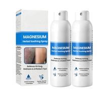 Cvreoz Magnesium Herbal Psoriasis Spray, Cvreoz Psoriasis Spray, Magnesium Herbs Hautspray, agnesium Herbal Soothing pray for soriasis, Repair Skin, Gentle Moisturizing (2PCS)
