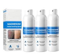 Cvreoz Magnesium Herbal Psoriasis Spray, Cvreoz Psoriasis Spray, Magnesium Herbs Hautspray, agnesium Herbal Soothing pray for soriasis, Repair Skin, Gentle Moisturizing (3PCS)