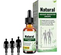 Cvreoz Natural Height Booster Drops, Height Growth Drops, Effect Height Growth Oil, Increasing Height Body Taller Serum, Height Growth Oil for Adolescent Bone Growth (1)