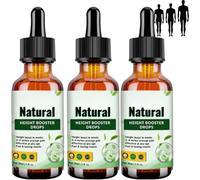 Cvreoz Natural Height Booster Drops, Height Growth Drops, Effect Height Growth Oil, Increasing Height Body Taller Serum, Height Growth Oil for Adolescent Bone Growth (3)