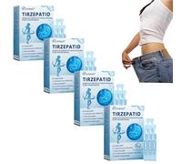 Cvreoz NIDDK-Tirzepatide GLP-1 Oral Solution, GLP1 Weight Loss Drops, GLP-1 Weight Loss Oral Solution, GLP-1 Drops Natural Plant Extract Relieve Skin Burden, Unisex (4PCS)