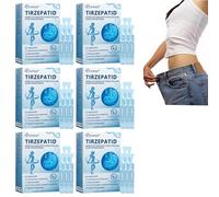 Cvreoz NIDDK-Tirzepatide GLP-1 Oral Solution, GLP1 Weight Loss Drops, GLP-1 Weight Loss Oral Solution, GLP-1 Drops Natural Plant Extract Relieve Skin Burden, Unisex (6PCS)