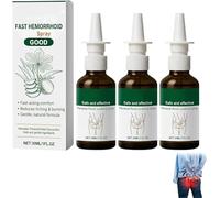 Cvreoze Fast Hemorrhoid PRO Spray, Pro Perianal Reilef Soothing Spray, Alleviales Perianal Relef Discorfort, Natural Gentle Herbal Formula, Suitable for Everyone (3)