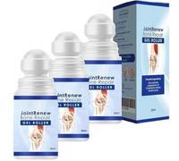 Cvreoze JointRenew Joint Care Gel Roller Ball, Natural Soothing Massage Gel for Joints and Muscles, Fast Cooling Relief for Knee, Lumbar, Neck, Hand and Foot Repair (3pcs)