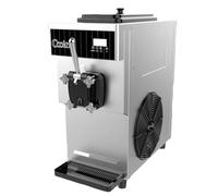 CVS Single Head Commercial Ice Cream Machine 2000W - Stainless Steel Soft Serve Ice Cream Maker Machine with 9L Hopper & 1.9L Freezing Tank, 26L/H Output, LED Screen, Automatic Ice Cream Machine