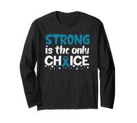 CVS Warrior Blue Cyclic Vomiting Syndrome Awareness Ribbon Long Sleeve T-Shirt