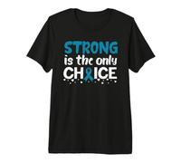 CVS Warrior Blue Cyclic Vomiting Syndrome Awareness Ribbon Premium T-Shirt