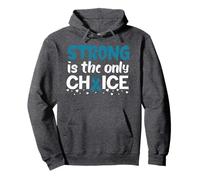 CVS Warrior Blue Cyclic Vomiting Syndrome Awareness Ribbon Pullover Hoodie