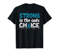 CVS Warrior Blue Cyclic Vomiting Syndrome Awareness Ribbon T-Shirt