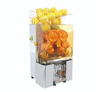 CVS2020.COM 120W Commercial Electric Auto-Feed Orange Juice Squeezer Machine, Squeeze 20-22 Oranges/Minute (Up to 7 cups) With Plastic Tanks