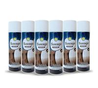 CVS2020.COM Blast Car Air Freshener Spray - 500ml Aerosol Deodoriser Valet Blast Odour Eliminator for Car Home, Office Strong Premium Quality Long Lasting Scent (Pack of 6, SAVAGE)