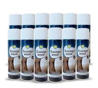 CVS2020.COM Blast Car Air Freshener Spray - 500ml Aerosol Deodoriser Valet Blast Odour Eliminator for Car Home, Office Strong Premium Quality Long Lasting Scent (Pack of 12, SAVAGE)
