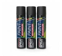 CVS2020.COM Universal Acrylic Spray Paint 300ml - Fast Drying Solvent-Based Aerosol for Metal Wood Plastic Glass - UV Resistant, Weatherproof, Rust Protection for Interior & Exterior Use (3)