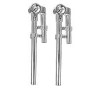 CVUTOVO 1 Pair Drum Stand Bracket Compact Percussion Instrument Holder for Easy Installation and Stability Lightweight Design for Student Musicians