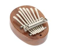 CVUTOVO 1 Set Kalimba Thumb Piano for Beginners Portable Finger Instrument with Random Strap for Christmas Valentine Day Birthdays