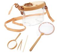 CVUTOVO 1 Set Outdoor Exploration Kit Bug Catch Tool with Telescopic Net Observation Box for Nature Study Educational Science for Boys for Insect Lovers