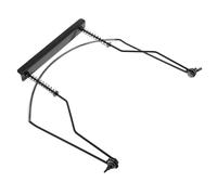 CVUTOVO 10 Hole Harmonica Stand Metal Adjustable Neck Harp Holder Brace Mount Cradle Harmonica Support Rack for Playing