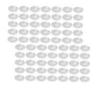 CVUTOVO 100pcs Candles Drip Protector Discs Wax-resistant Paper Protective Plates Temple Candle Drip Shields Easy-to-use Wax Remover for Church Service and Memorial Candlelight