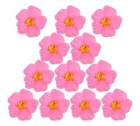 CVUTOVO 10pcs Eva Artificial Hibiscus Flowers Pink Faux Flowers That Look Real for Photography Prop and Home Decor, Festival Accessory and DIY Decoration