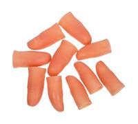 CVUTOVO 10PCS Fake Finger Props Realistic Simulation Finger Mold with Nails for Tricks and Pranks for Entertaining Performances and Parties