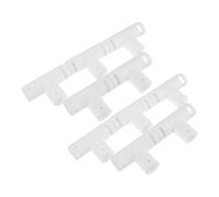 CVUTOVO 10pcs Foldable Bathtub Three-Way Joint Plastic Connector for Frame Support Replacement Parts for Bath Bucket and Collapsible Soaking Tubs