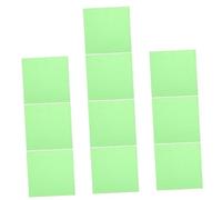 CVUTOVO 10pcs Musical Instrument Cleaning Cloths Soft Dual-sided Microfiber Polishing Cloth for Guitar Bass Piano Reusable Instrument Care in Green