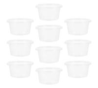 CVUTOVO 10pcs Pet Reptile Displaying Box Reptile Feeding Box Plastic Easy to Observe Easy to Take Care of Small Animals Showing Suitable for Beetles Bugs