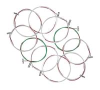 CVUTOVO 10pcs Professional Metal Guzheng B Strings Replacement for Strings Elastic Guzheng Parts with Crisp Sound and Stable Tone for Chinese Instrument Repair