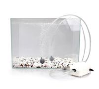 CVUTOVO 10pcs round Air Stones Bubble Diffuser for Aquarium and Fish Tank with High Dissolved Rate and Even Tiny Bubbles, Stone Material Suitable for Hydroponics