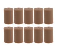 CVUTOVO 10pcs Silicone Round Drawer Handle Edge Protectors for Wardrobe and Cabinet Handles, Anti-Collision and Wear Resistant Bumpers, for Home and Office Furniture Safety