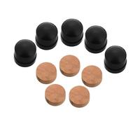 CVUTOVO 10pcs Water Release Key Trumpet Repair Kit Valve Cork Pad for Musical Instrument Parts Trombone Drain Valves Fittings
