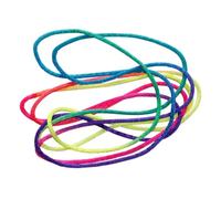 CVUTOVO 12pcs 1.65m Diy Finger Turn over Rope Rainbow Braid Rope Educational Finger String Toys for Kids Sensory Play and Braiding Activities