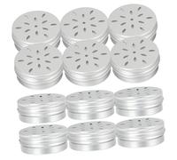 CVUTOVO 12Pcs Dog Scent Training Boxes Aluminum Containers for Canine Odor Detection Nose Work Tool Pet Sniffing Enrichment for Small Dogs