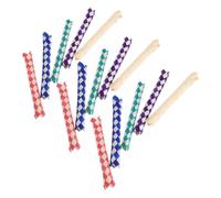 CVUTOVO 15pcs Bird Chew for Parrots and Small Birds, Palm Leaf Material, Stimulate Foraging Instincts and Chewing Fun, for Cockatiel Enrichment and Daily Play