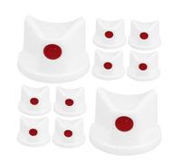 CVUTOVO 15Pcs Spray Paint Cap Replacements Durable Nozzles for Aerosol Cans Reliable Trigger for Graffiti Misting Fine Mist Spray Can Accessories