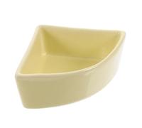 CVUTOVO 1pc Ceramic Feeding Bowl for Pets Durable Drinking and Food Basin for Hamsters Chinchillas and More Elegant Design Practical Use for Every