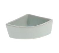 CVUTOVO 1pc Triangular Ceramic Hamster Bowl Unique Aesthetic Pet Feeder Durable and Easy to Clean for Hamsters Gerbils and Animals Home Ornament