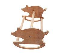 CVUTOVO 1Pc Wooden Hen for Pets Durable Parrot Perch Chicken for Hens Birds Parrots Stable and Strong Design for Active Play