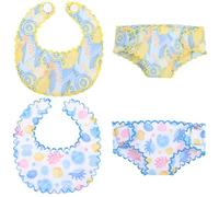 CVUTOVO 1Set Adorable Doll Underwear and Bibs Elastic Cloth Diapers for Dolls DIY Accessories for Creative Play and Cosplay Fun