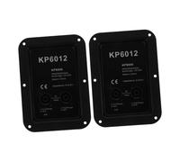 CVUTOVO 2 Pcs Speaker Junction Box Connector Durable Speaker Wiring Back Panel for Enhanced Audio Performance User Friendly Design for Easy Installation