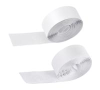 CVUTOVO 2 Rolls Hook and Loop Guitar Pedal Board Mounting Tape Strong Adhesive Sticky Straps for Secure and Repositionable Guitar Effects Pedal Attachment Wear Resistant Musician Supplies