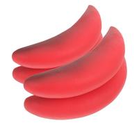 CVUTOVO 2 Sets Tricky Mouth Rubber Cosplay Props, Sausage Lip Decor, Red, Easy to Wear, Comfortable Fit, Fits Snugly the Face, for Gatherings and April Fool's Day