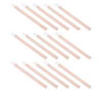 CVUTOVO 200Pcs Adjustable Newborn Puppy Whelping Collars Light Brown Pet Id Bands for Litter Identification Soft Identification Tags for Breeders and Puppies